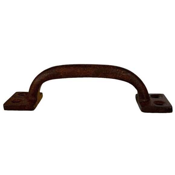 Cast Metal Rustic Drawer Pulls 4 Inches Long Box Of 10 Farmhouse Patina - Picture 6 of 8